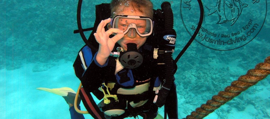 Ägypten – „Jasmin Diving“ in Hurghada setzt auf das Thema Kindertauchen