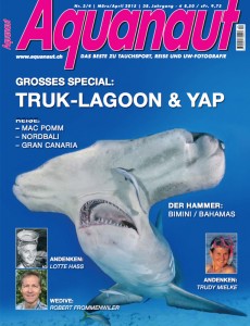 Die Aquanaut-Ausgabe März / April 2015.