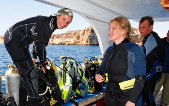 Werner Lau gibt 20 Prozent Rabatt bei Online-Buchung von Tauchpaketen