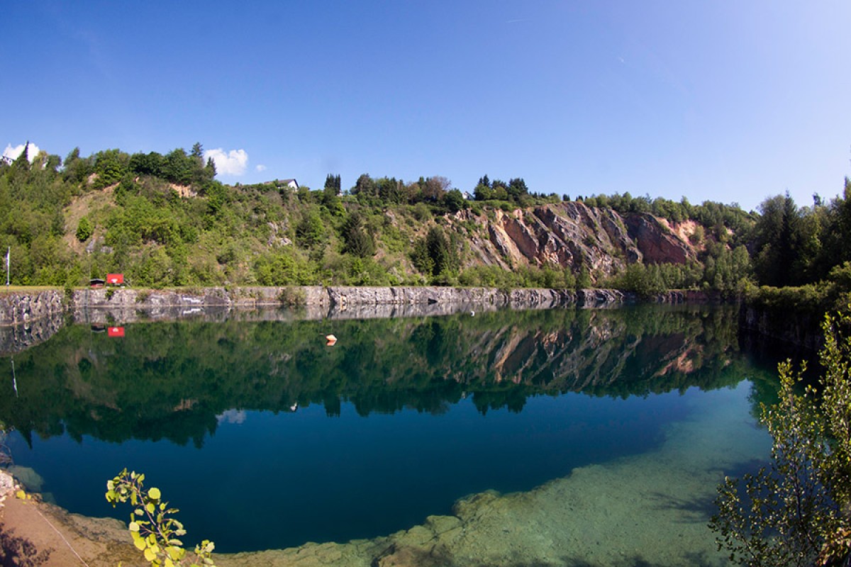 Fotostrecke – Tauchen im Baggersee Diez in Rheinland-Pfalz