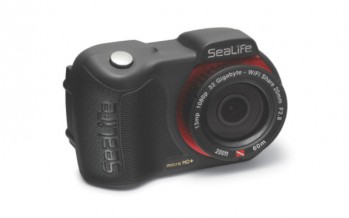Die Kamera „SeaLife Micro HD“ taucht ohne Gehäuse bis auf 60 Meter