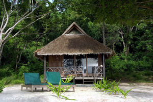 Selayar Dive Resort, landestypische Bungalows. (Foto: Veranstalter)