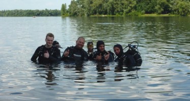 Taucher-Treffen am Auesee – Besuch kommt sogar aus Asien