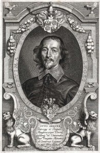 Otto von Guericke in einem Stich von A. van Hulle. Foto: Wikipedia