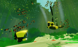 Abzu Drohne Taucher Computerspiel