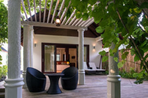 Unterkunft im Furaveri Island Resort & Spa. (Foto: Veranstalter)