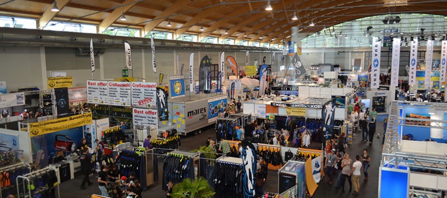 Messestände bei der Tauchmesse InterDive 2015 stark nachgefragt