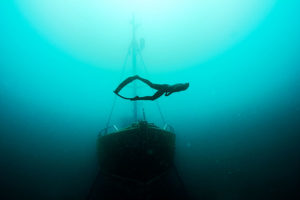 Jonas Krahn unter Wasser: " (Foto: Benjamin Bartoli)