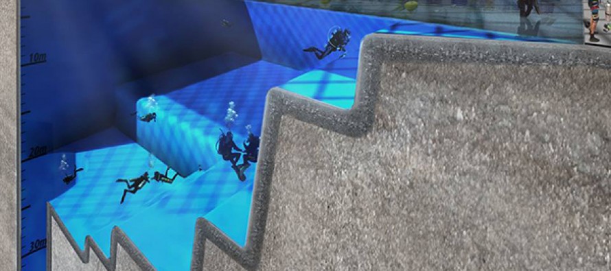 Blue Abyss – tiefster Pool der Welt zum Tauchen in England geplant