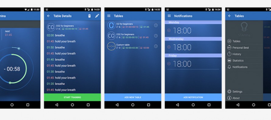 STAmina – Entwickler der Software sucht Beta-Tester für Apnoe-App