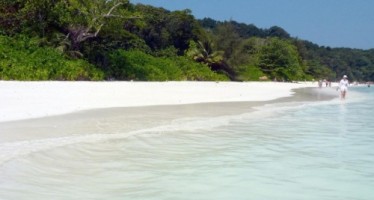 Touristen zerstören Natur