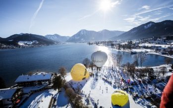 Statt ins Wasser in die Luft