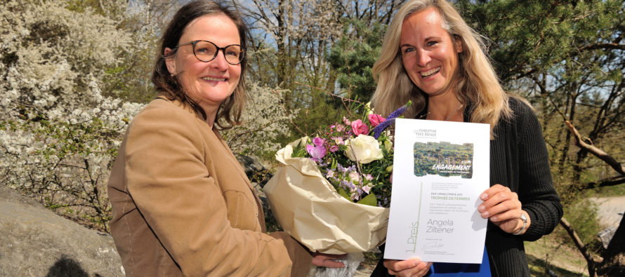 Biologin Angela Ziltener erhält 1. Preis beim „Trophée de femmes 2021“