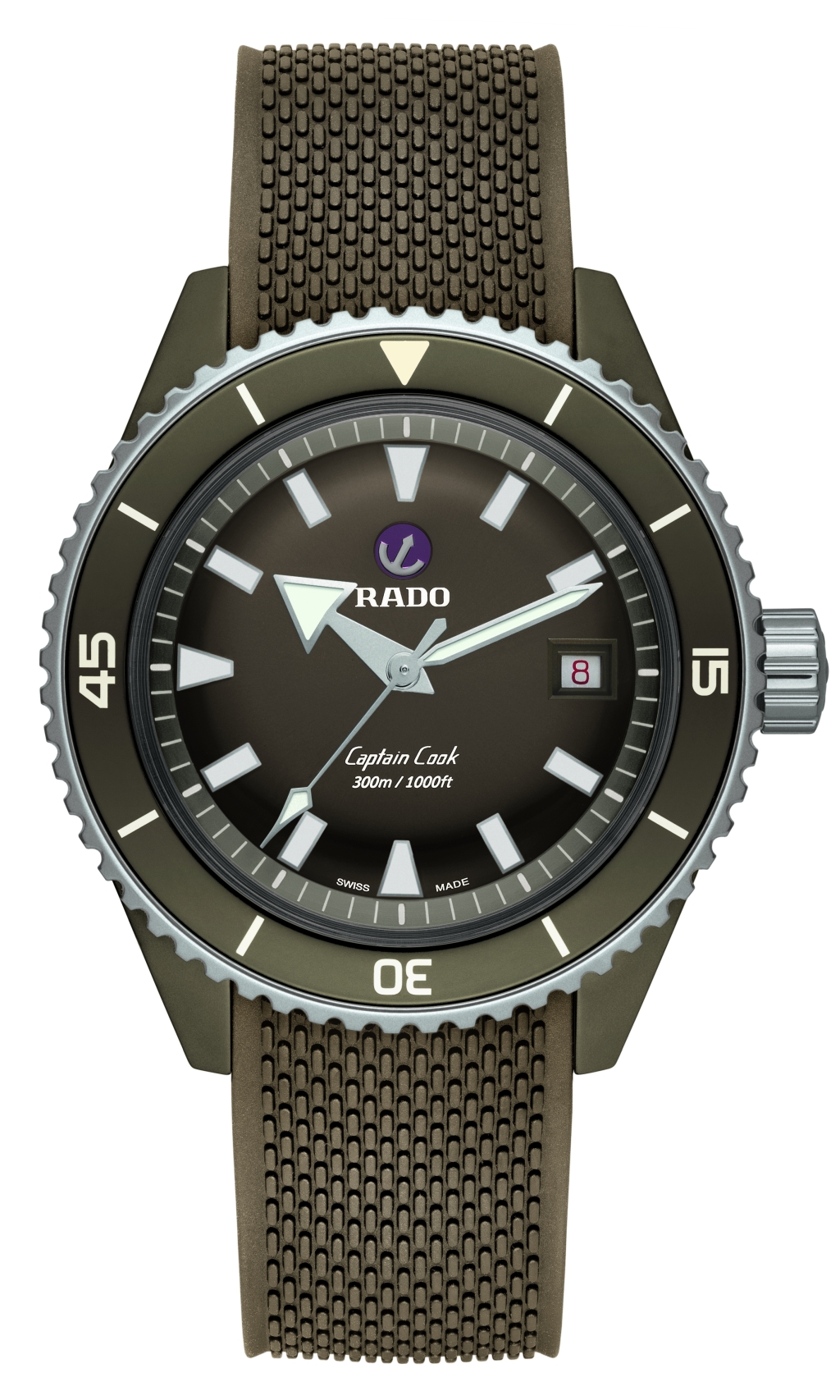 Eine Taucheruhr aus Hightech Keramik Rado Captain Cook High Tech Ceramic Diver Aquanaut next generation