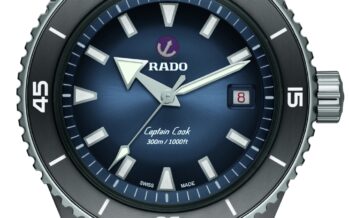 Eine Taucheruhr aus Hightech-Keramik: Rado Captain Cook High-Tech Ceramic Diver