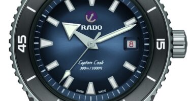 Eine Taucheruhr aus Hightech-Keramik: Rado Captain Cook High-Tech Ceramic Diver