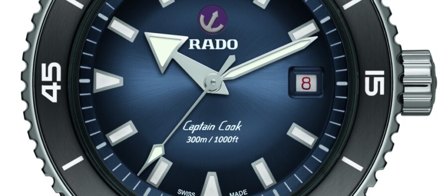 Eine Taucheruhr aus Hightech-Keramik: Rado Captain Cook High-Tech Ceramic Diver